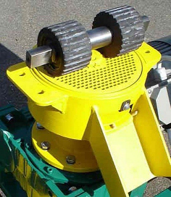 Dans les installations de petite taille, les matrices plates rondes sont plus souvent utilisées.