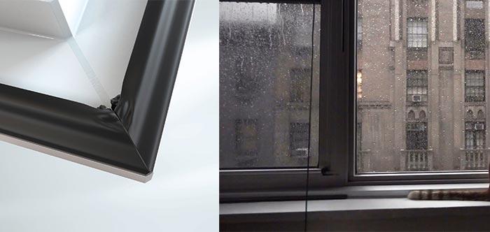 Les modèles utilisent des joints pour l'imperméabilisation