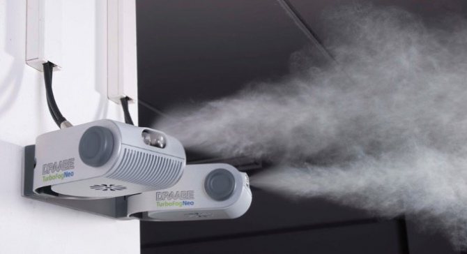 Les entreprises de divers domaines ont besoin d'humidification de l'air: de l'industrie alimentaire, des complexes agricoles et d'élevage aux entreprises