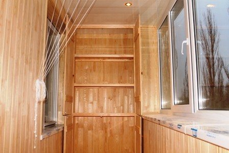 Option armoire sur le balcon