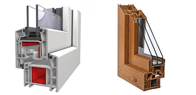 Veka Softline 70 et 82 en section