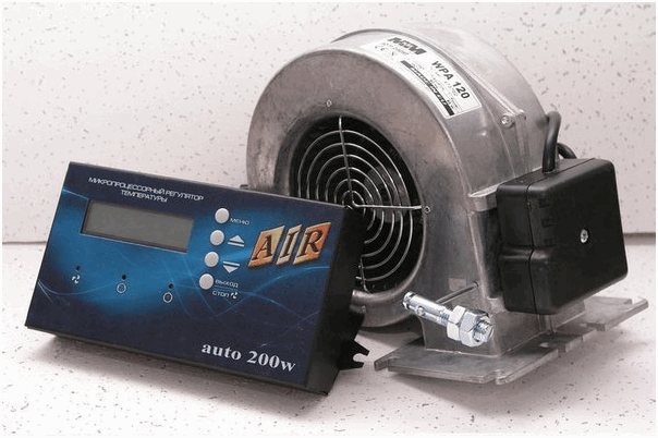 Ventilateur pour chaudière à combustible solide
