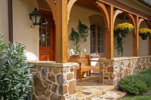 porche d'entrée de la maison (clé principale)