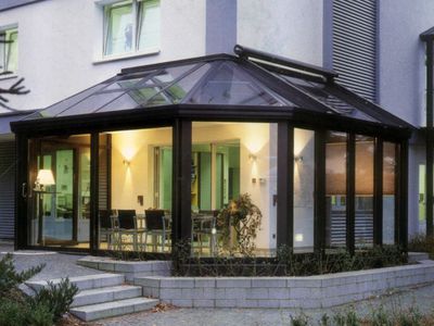 porche du hall d'entrée