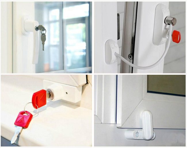 types de serrures de fenêtre pour enfants