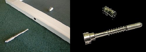 Types de fixation des moustiquaires aux fenêtres en plastique