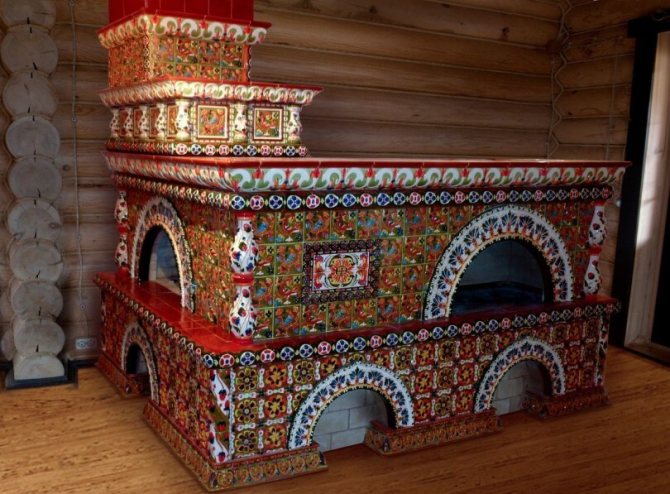 Types de finition du poêle de vos propres mains dans une maison privée