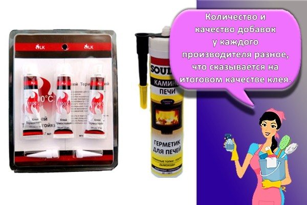 types de colle résistante à la chaleur