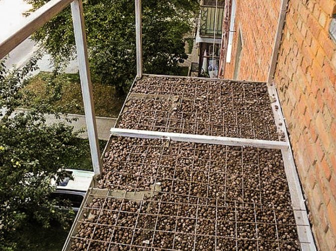 décoration intérieure du balcon à Khrouchtchev