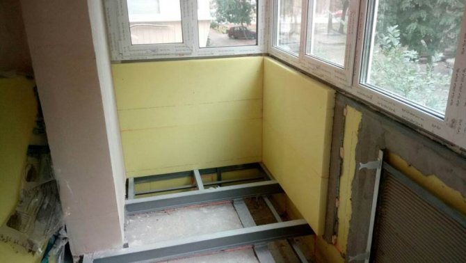 décoration intérieure du balcon à Khrouchtchev