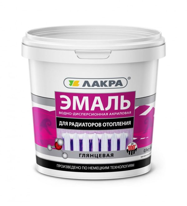 Émail dispersif dans l'eau