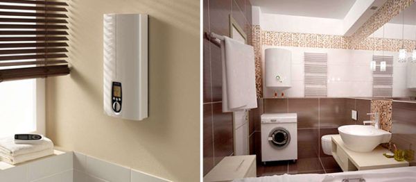 Chauffe-eau de salle de bain