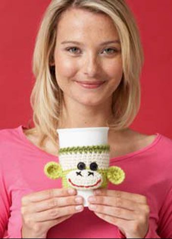 Porte-gobelets tricotés