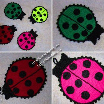 Maniques tricotées - le travail de Yulia Klyukina