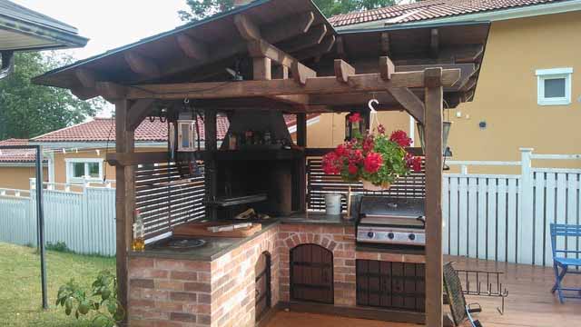 hotte de barbecue à faire soi-même