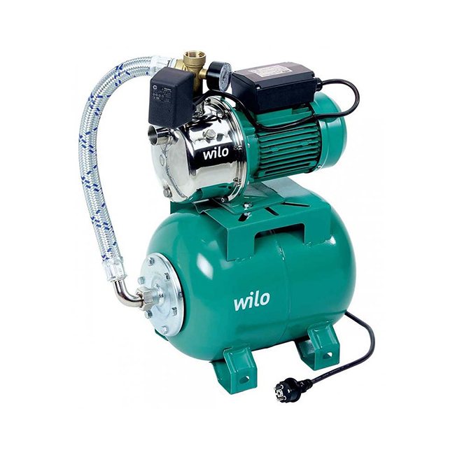 Wilo Jet HWJ 20 L 202 - station de pompage de surface auto-amorçante pour l'installation d'un système d'alimentation en eau