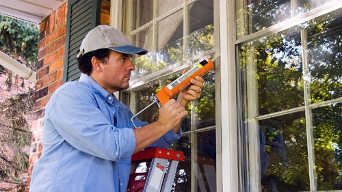 Sceller les ouvertures de fenêtres