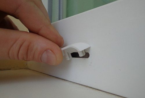 Capuchons pour fenêtres en plastique