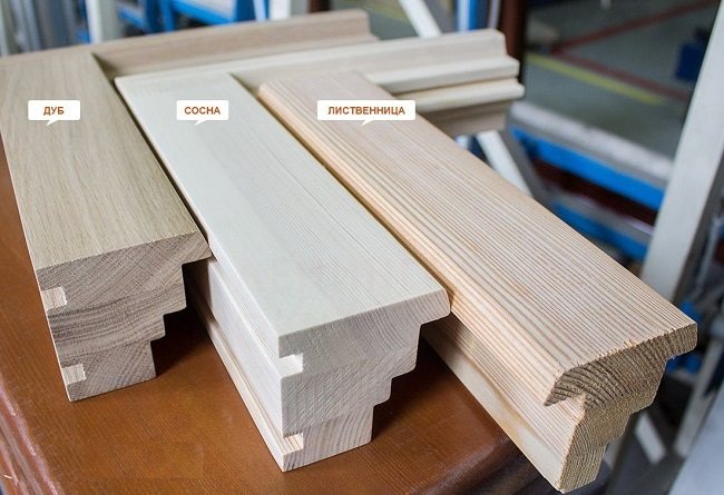 ébauches pour fenêtres en bois : chêne, mélèze, pin