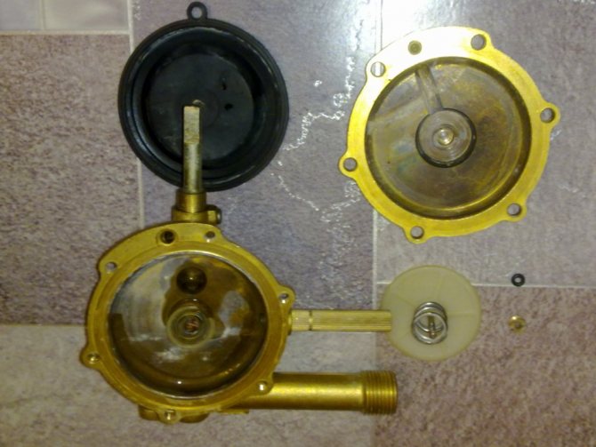 Remplacement de la membrane