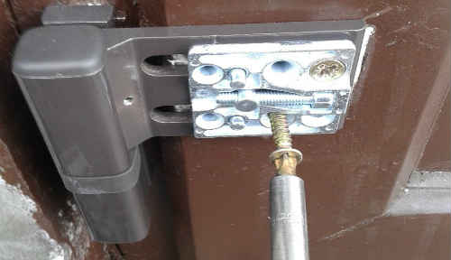 remplacement de la charnière