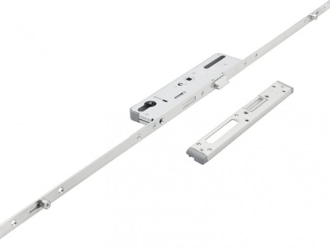 Serrure de porte en pvc