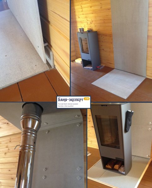 Protection des parois du bain contre la chaleur