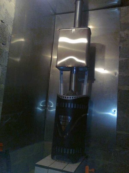 Protection des parois du bain contre la chaleur