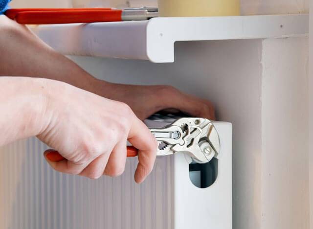 Aérer le système de chauffage