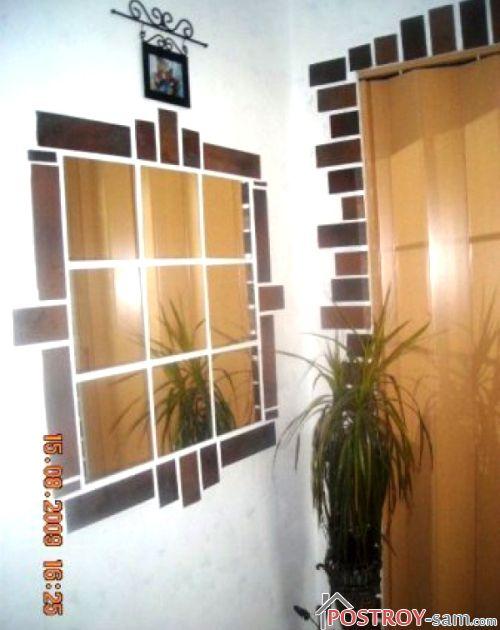 Miroir à faire soi-même fausse fenêtre