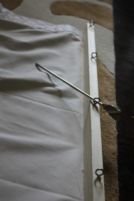 stores en tissu à faire soi-même