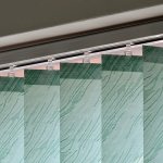 stores en tissu vertical